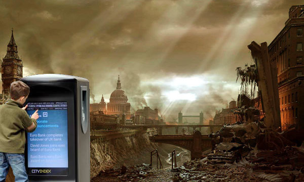 Recycling bins in London get LCD displays